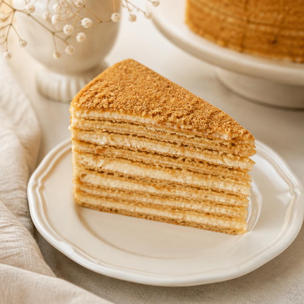Medovyk (honey cake)