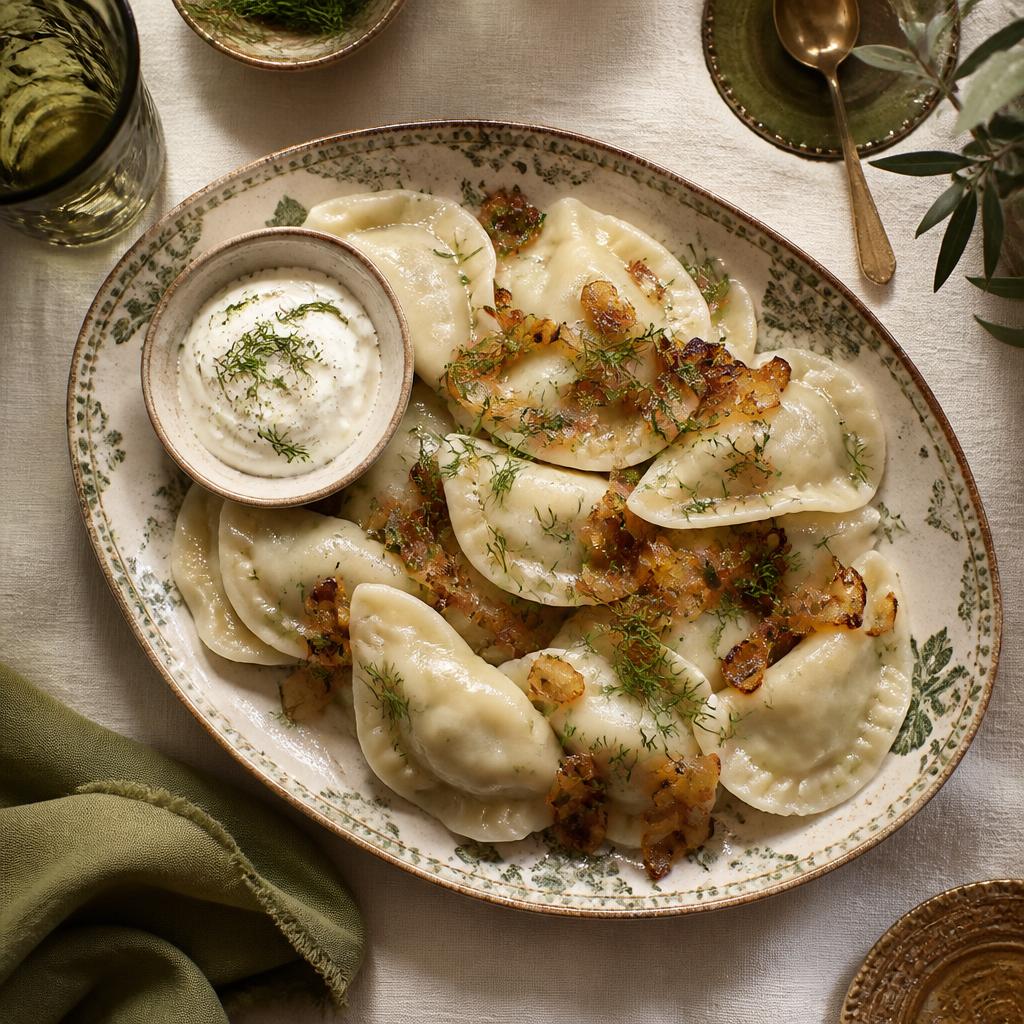 Varenyky (Ukrainian dumplings)